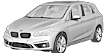 BMW F45 U3050 Fault Code